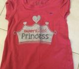 Daddy's little princess top size 4