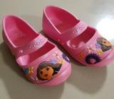 DORA Crocs Size 8