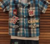 Boys 3 pce outfit, size 5 BRAND NEW