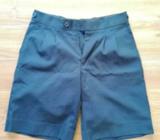 Navy school uniform short size 14