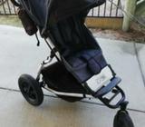 Mountain Buggy Pram with Bassinet attachment