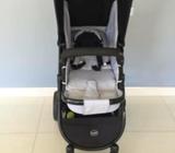 Zuzu stroller with raincover