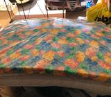 Playpen plastic covered mat