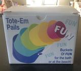 Tupperware Tote-Em Pails