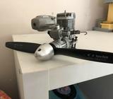 OS 46 AX Max 2 two stroke nitro plane engine