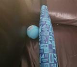 Baseball / softball bat and ball, as new. Kathmandu. Game
