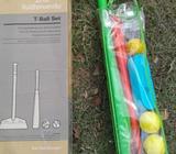 Beach cricket and t ball sets