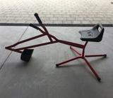 Red Kids Sand Pit Digger