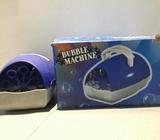 Battery or mains powered bubble machine