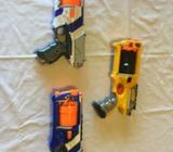 Nerf Gun 3 Blaster Strongarm Set