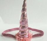 Kids' unicorn head bands for birthdays