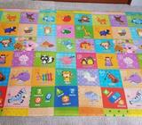 Soft baby playmat