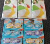 NEW Intex goggles / 41 cm ball. Any 3 for $10