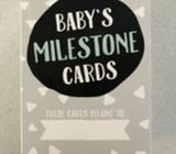 Baby's milestone cards - brand new