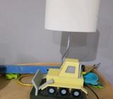 Kids lamp - truck bulldoser