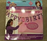 Sofia the First - Happy Birthday - Jumbo Letter Banner Kit