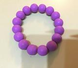 Jellystone teething ball bangle in lilac