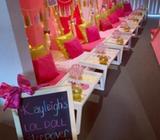 Teepee sleepover party hire