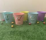 Personalised Easter buckets