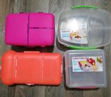 Bento kids lunchboxes x 4