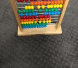 Kids counter bead stand