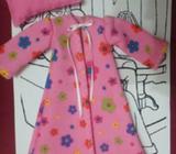 Dolls Clothes: Cosy Snuggle Robe - Suits Barbie type Doll NEW