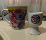 Ceramic Hasbro My Little Pony Cup and Egg Cup
