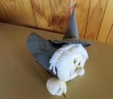 WITCH DECORATION HANGS MADE FROM MATERIAL 20CM H X 15CMW $5