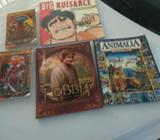 CHILDRENS X 5 ANIMALIA.HOBBIT.BIG NUISANCE .DELTOR A QUEST $15