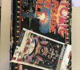 TOMY ATOMIC PINBALL MACHINE IN ORIGNAL BOX WORKS WELL