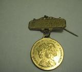 E II R Royal visit 1954 victoria badge