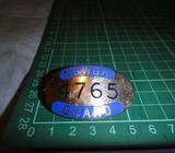 NSW GR guard hat badge no 4765