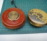 Rabone chesterman england and lufking usa measurement tape 2 tape