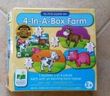 My First Puzzle Set - 4 in a Box Farm