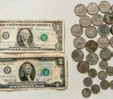 Loose change from usa