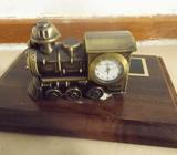 Small Train Clock Wild Goose Chase Trophy