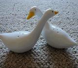 Avon Collectible Duck / Geese Salt & Pepper Shakers - Like New