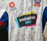Newcastle JETS autographed jersey