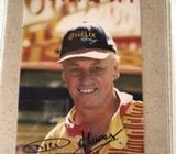 Dick Johnson signed 6 x 9 photo with authenticity certificate