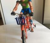 Battery operated cyclist