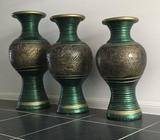 Egyptian luxurious ornamental vases