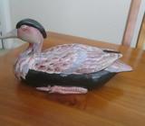 Porcelain hand painted Duck