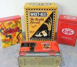 4 Collectable Advertising Tins - Good Condition