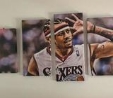 Allen Iverson Canvas Artwork