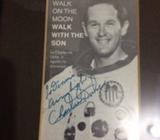 autograph astronaut.charles duke .10th man on the moon. apollo16