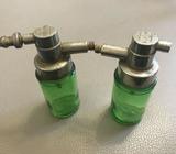 Unique green glass containers