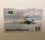 TELECOM PHONECARD ADELAIDE GRAND PRIX SOUTH AUSTRALIA ONE HOLE